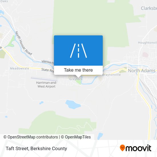 Taft Street map