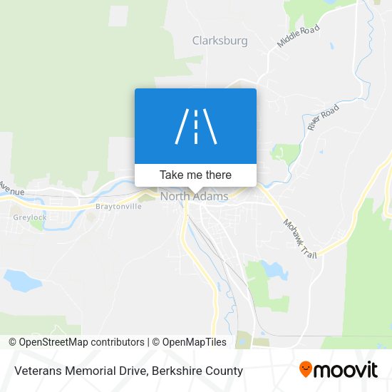 Veterans Memorial Drive map