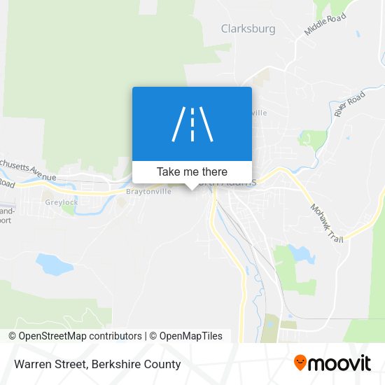 Warren Street map