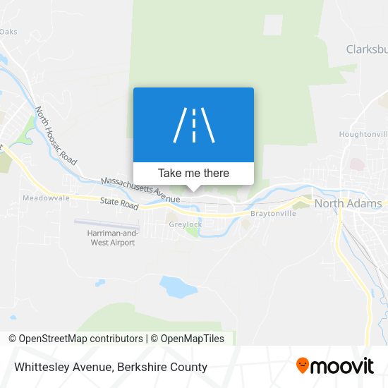 Mapa de Whittesley Avenue