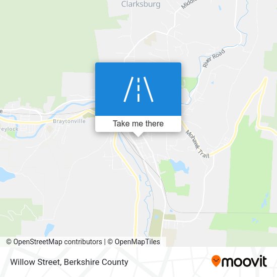 Willow Street map