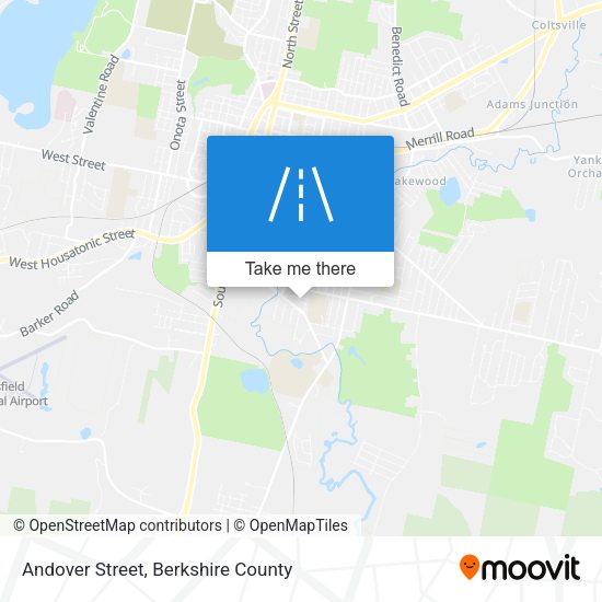 Andover Street map