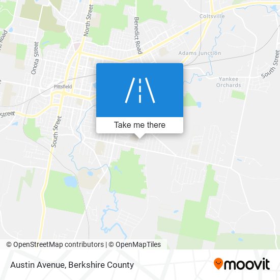 Austin Avenue map