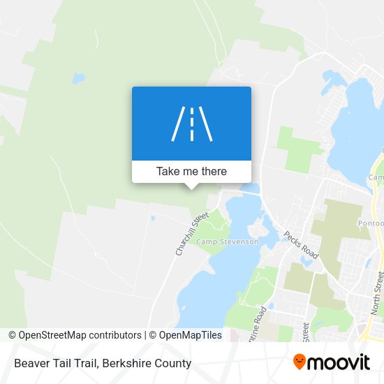 Mapa de Beaver Tail Trail