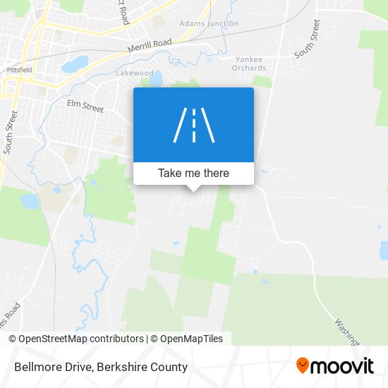Bellmore Drive map