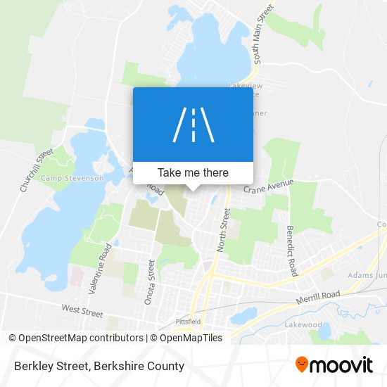 Berkley Street map