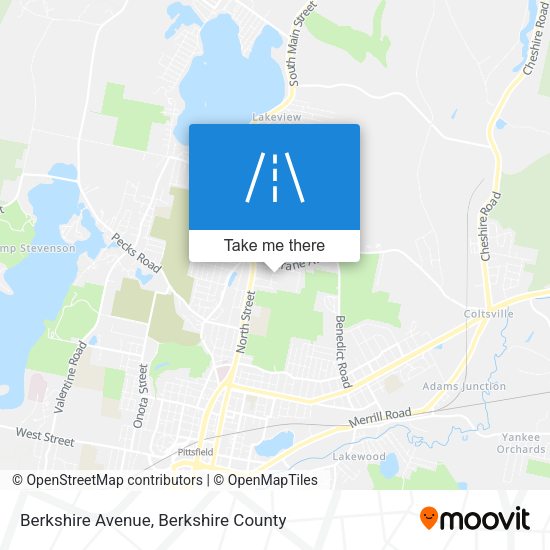 Mapa de Berkshire Avenue