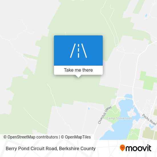 Berry Pond Circuit Road map