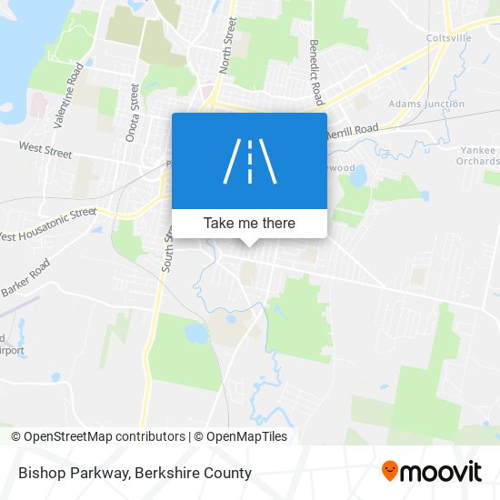 Bishop Parkway map