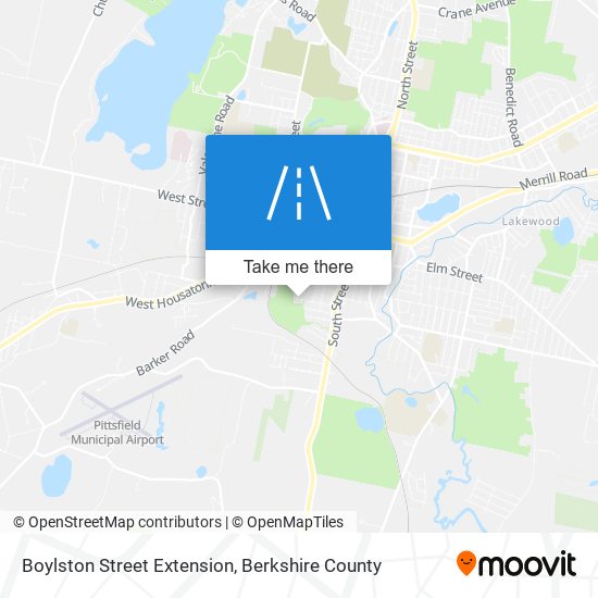 Boylston Street Extension map