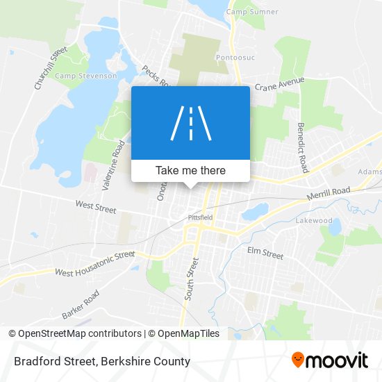 Bradford Street map