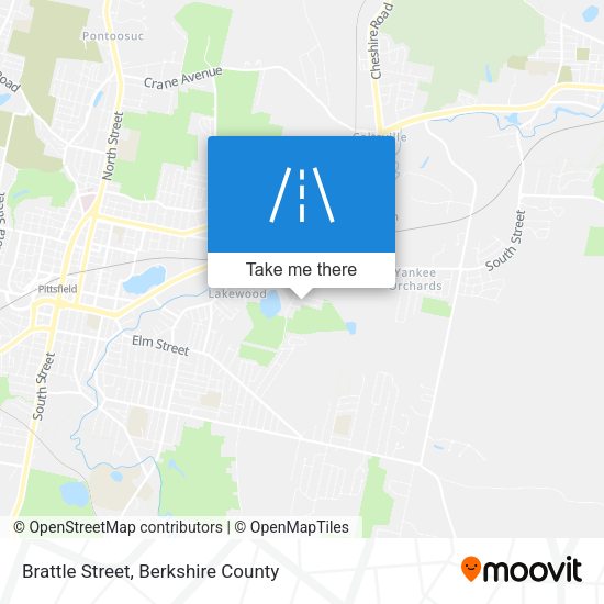 Brattle Street map