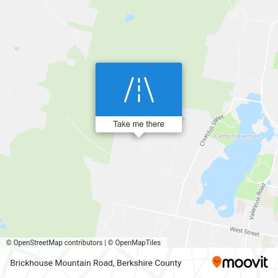 Brickhouse Mountain Road map