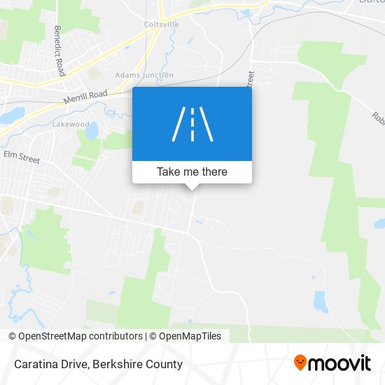 Caratina Drive map