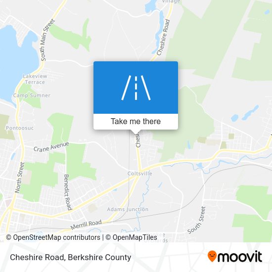 Mapa de Cheshire Road