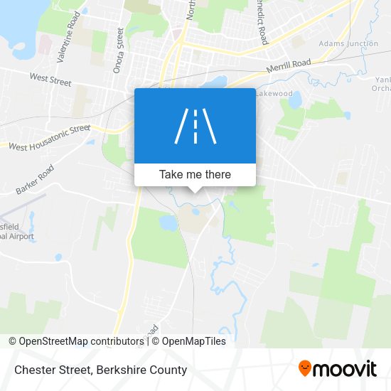 Chester Street map