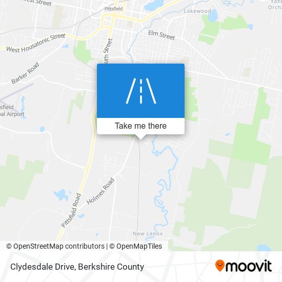 Clydesdale Drive map