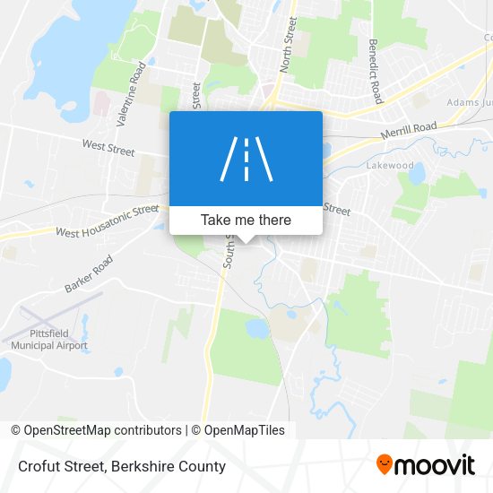 Crofut Street map