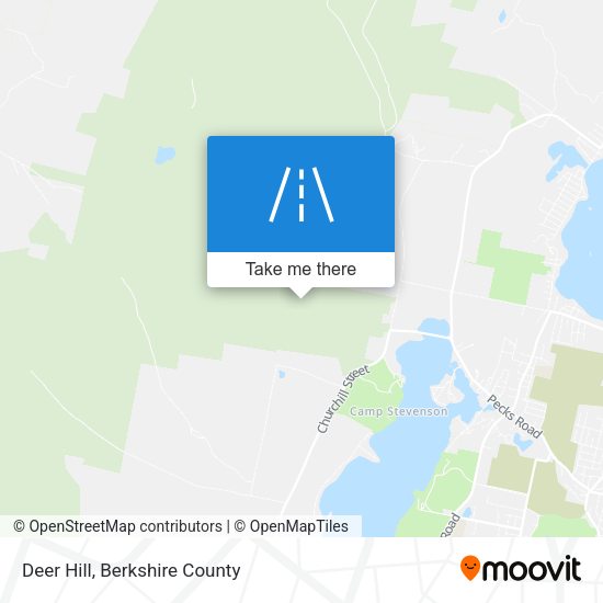 Mapa de Deer Hill