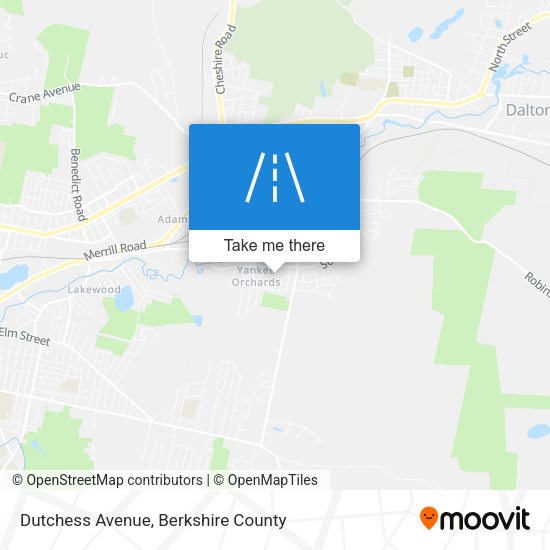 Dutchess Avenue map