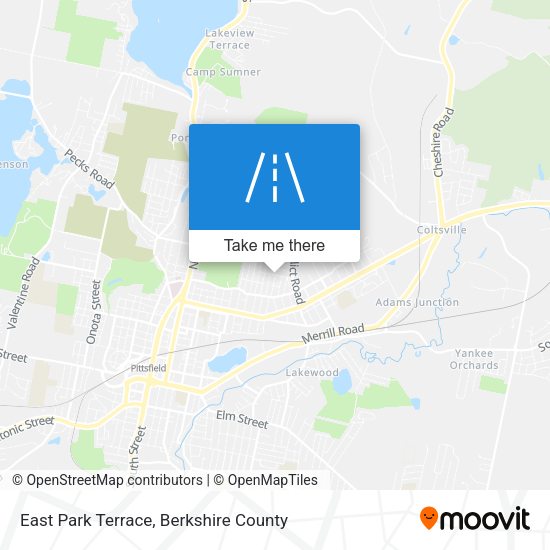 Mapa de East Park Terrace
