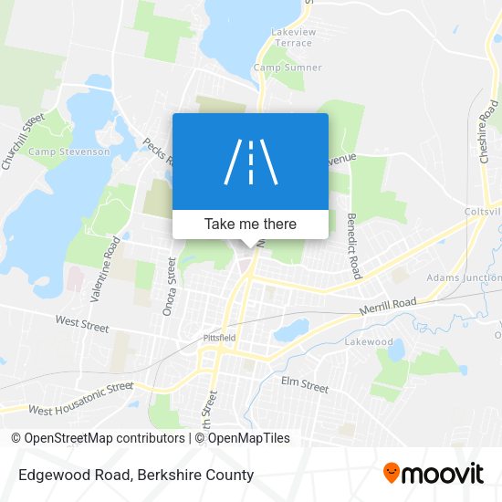 Edgewood Road map