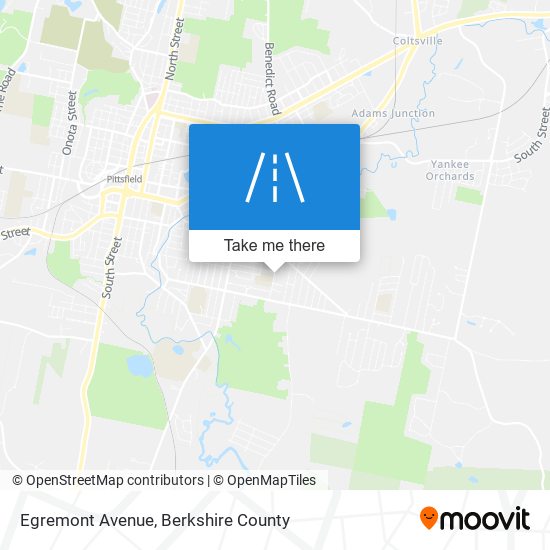 Egremont Avenue map