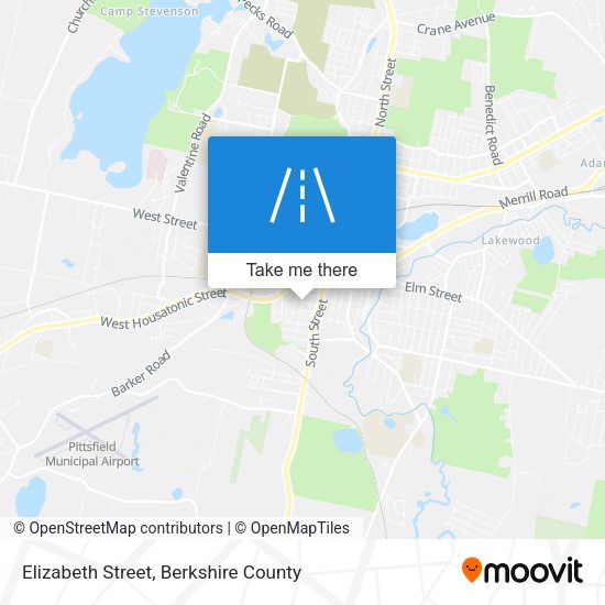 Elizabeth Street map