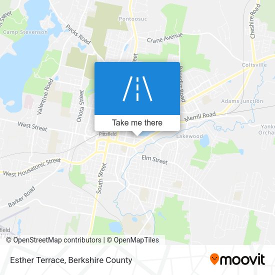 Esther Terrace map