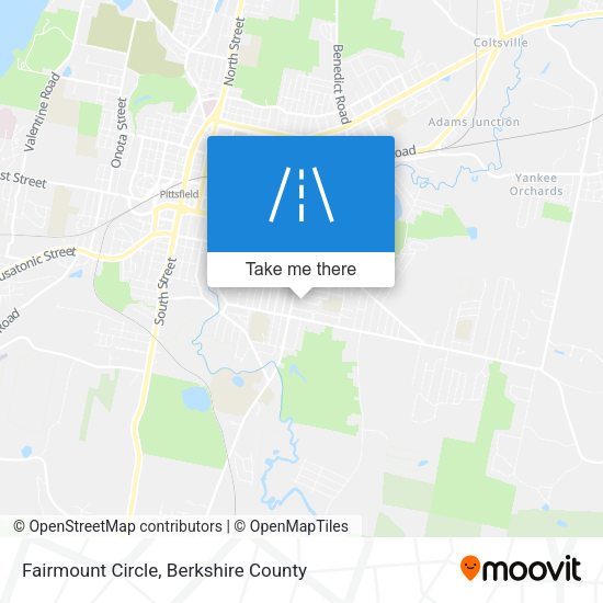 Fairmount Circle map