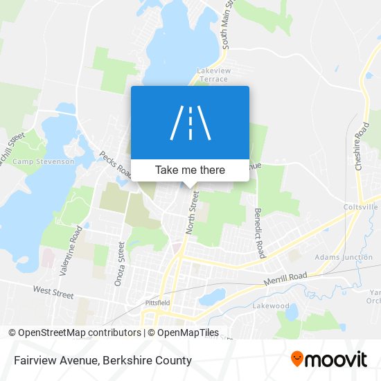 Fairview Avenue map