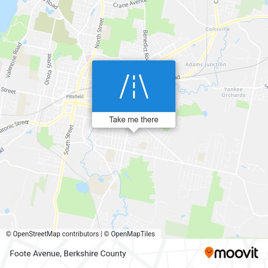 Mapa de Foote Avenue