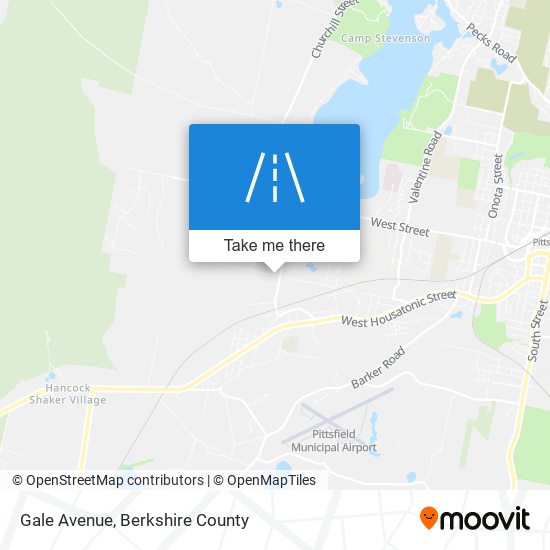 Gale Avenue map