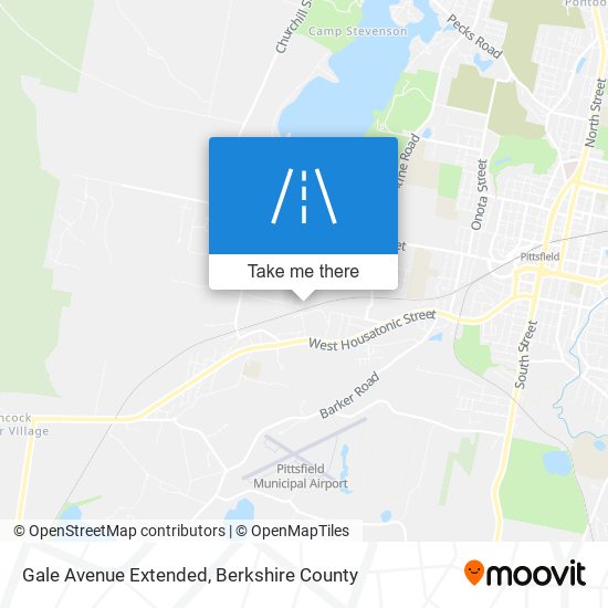 Gale Avenue Extended map