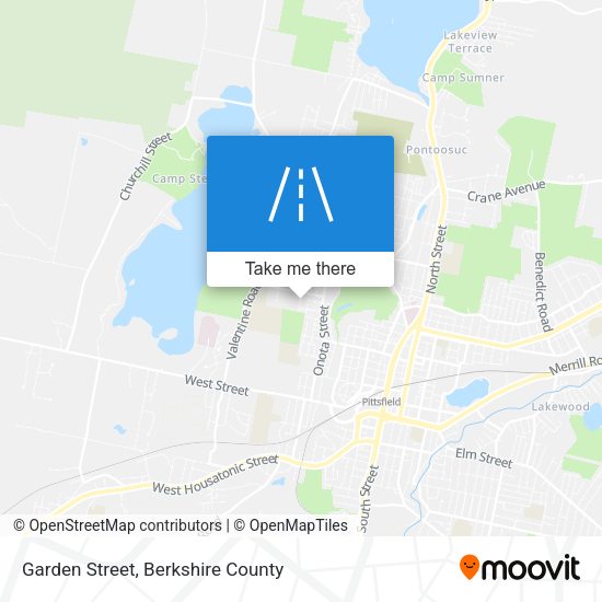 Garden Street map