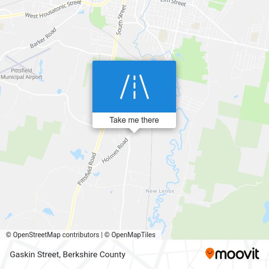 Gaskin Street map
