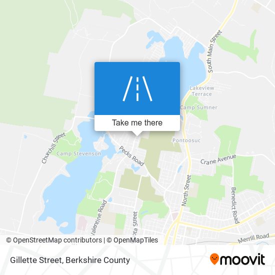 Gillette Street map