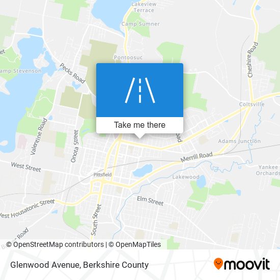 Glenwood Avenue map