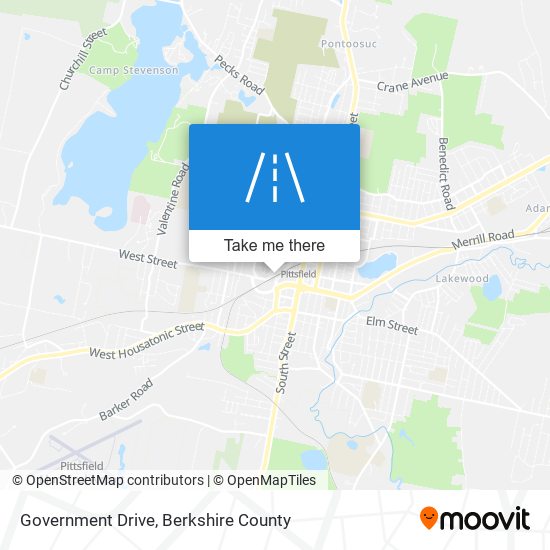 Government Drive map