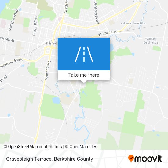 Mapa de Gravesleigh Terrace