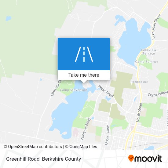 Greenhill Road map