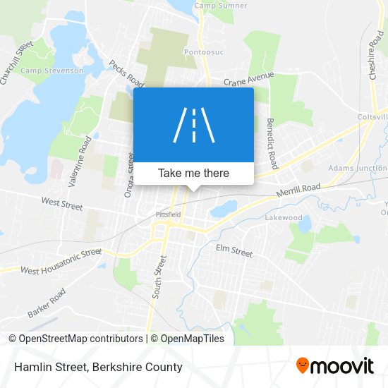 Mapa de Hamlin Street