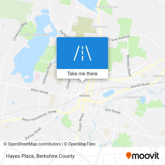 Mapa de Hayes Place