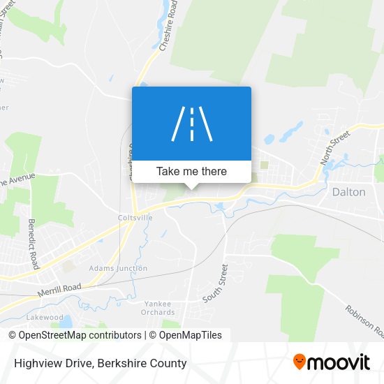 Highview Drive map
