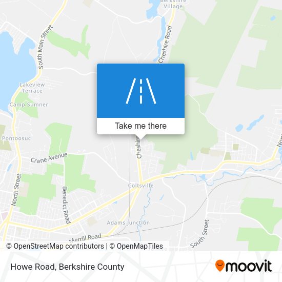 Howe Road map