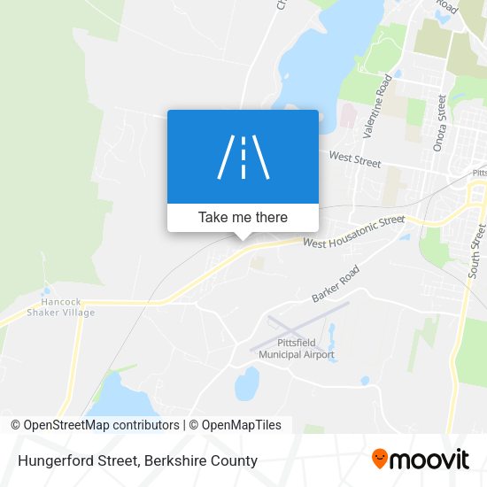 Mapa de Hungerford Street