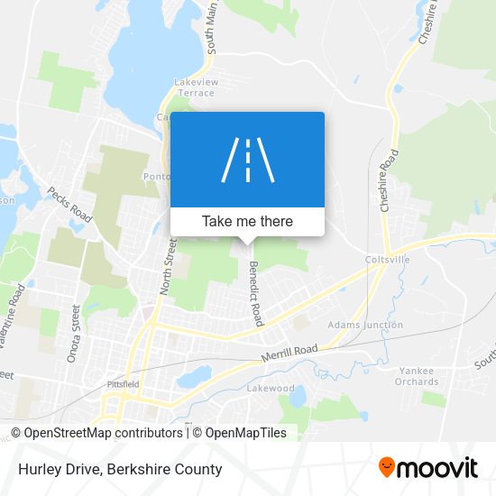 Hurley Drive map