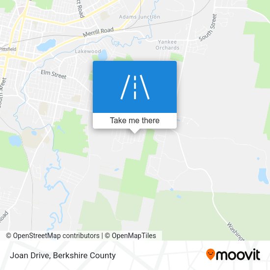 Joan Drive map