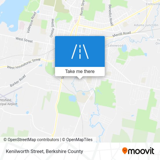 Mapa de Kenilworth Street