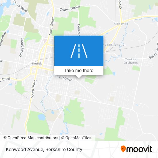 Mapa de Kenwood Avenue